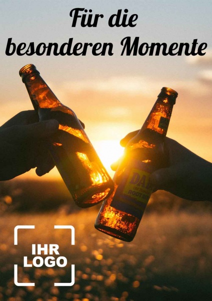 Poster Bier besondere Momente 