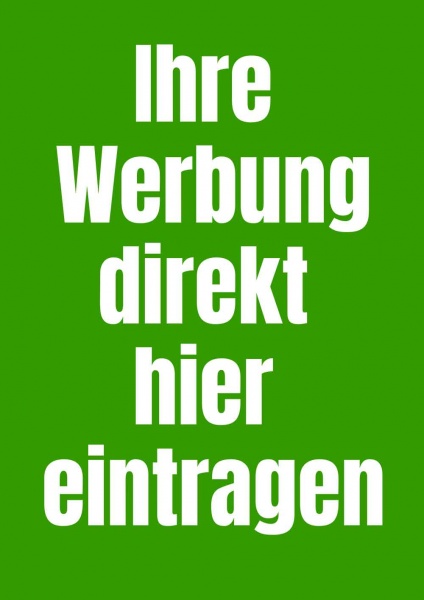 Poster Werbung grün 84,1x118,9 cm (A0)
