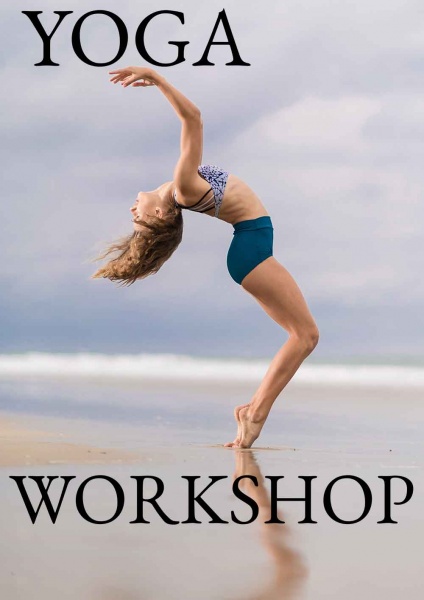 Poster Yoga Workshop 84,1x118,9 cm (A0)